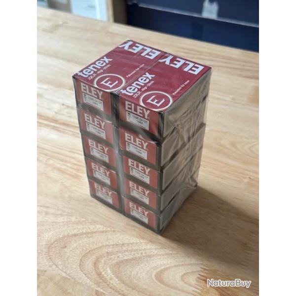 BF25 ! ELEY - 500 cartouches Cal .22 LR TENEX  40 grs - 22ELTEN1500