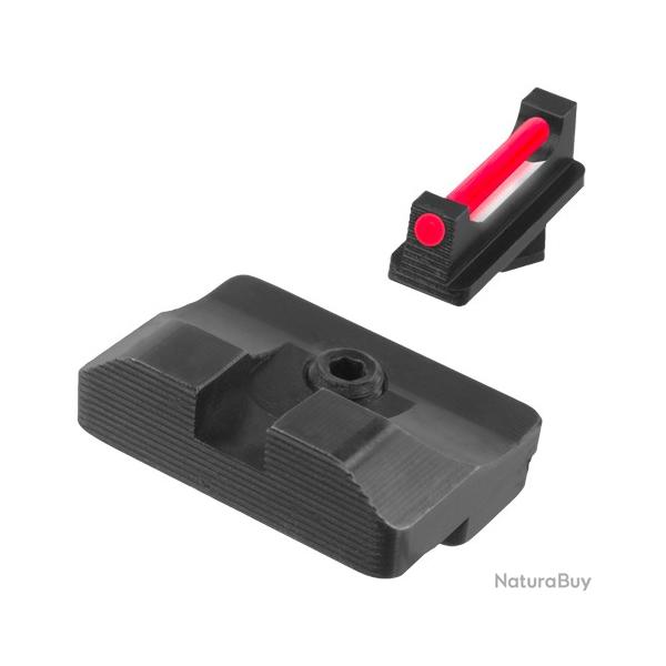 Guidon fibre optique pro TRUGLO pour armes de poing glock