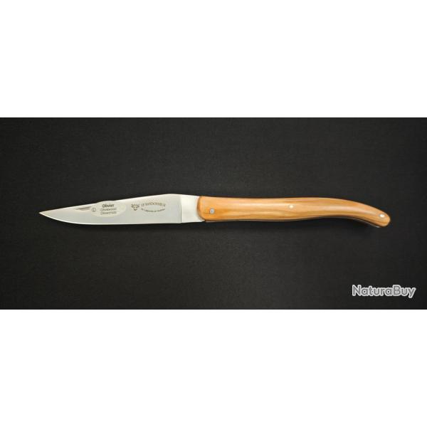 Laguiole en Aubrac L0512REI/LSB1 N2 Couteau pliant manche en genvrier