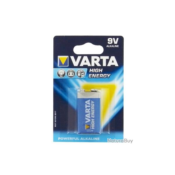 Pile VARTA alkaline 9v carr�