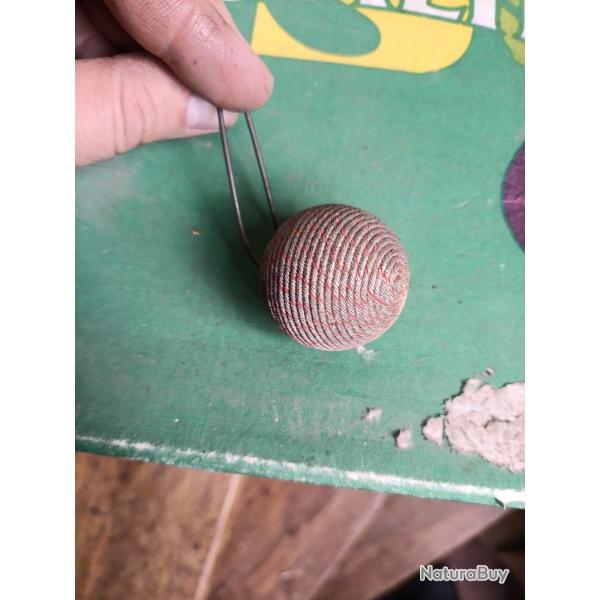 Pompon de shako cannetille militaire