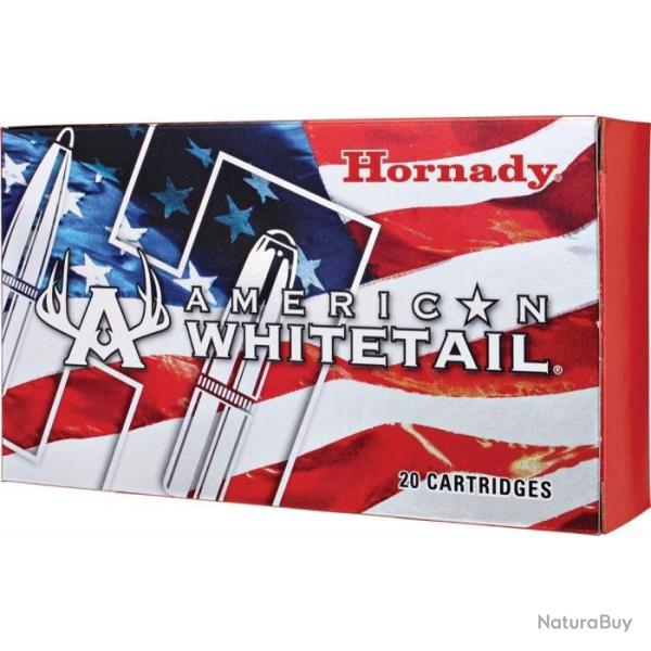 Cartouches HORNADY calibre 6.5 CREEDMOOR 129GR INTERLOCK x20