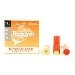 Cartouches WINCHESTER RANGER G2 calibre 12/67 bj 32g N&deg;12 x25
