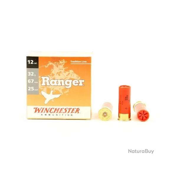 Cartouches WINCHESTER RANGER G2 calibre 12/67 bj 32g N�12 x25