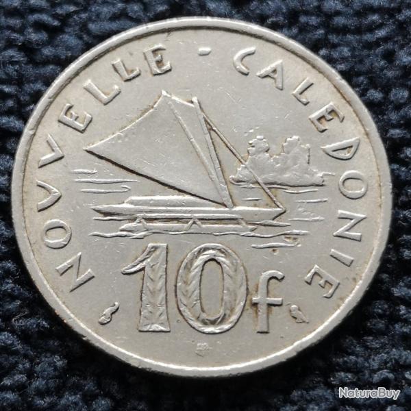 Monnaie Nouvelle Cal�donie - 1970 - 10 francs sans IEOM (Grade : TTB) - Ref N1747