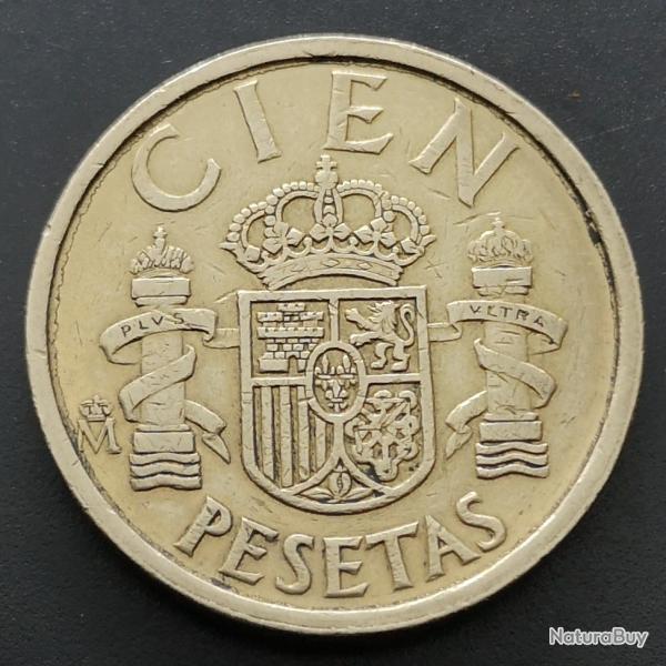 Monnaie Espagne - 1984 - 100 pesetas mod�le CIEN (Grade : TB) - Ref N0575
