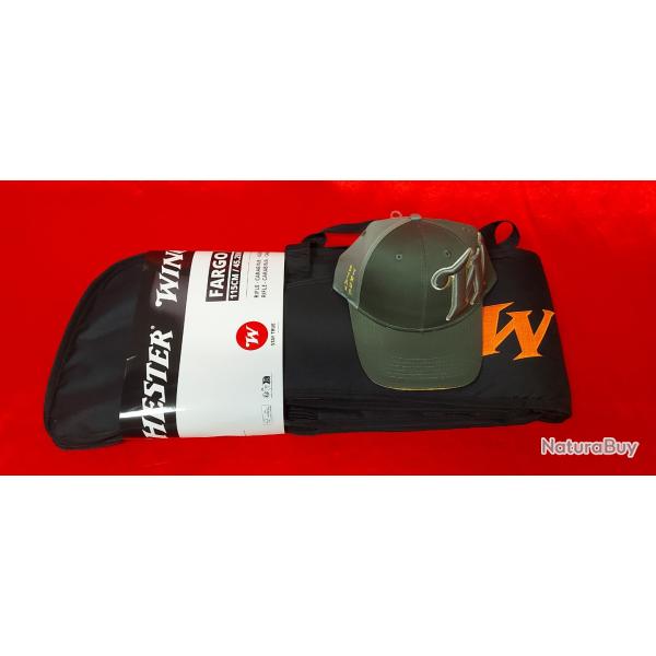 Lot housse + casquette winchester