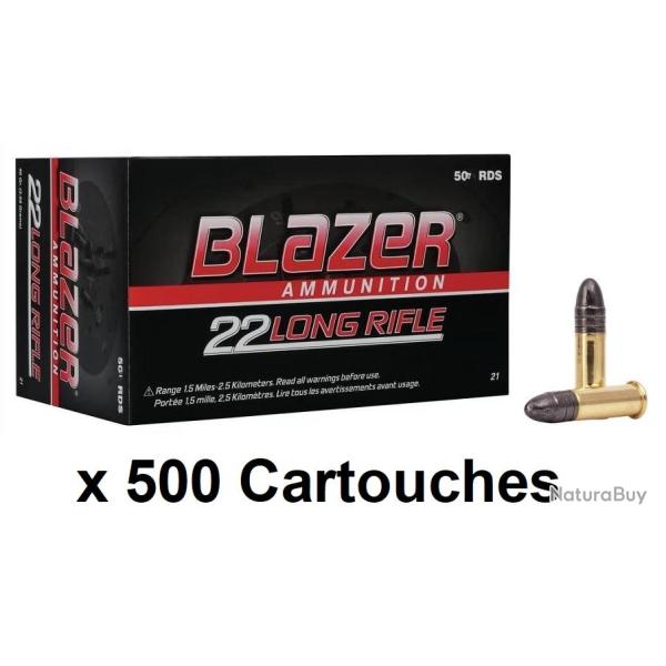 CCI 22lr Blazer Round Nose HV /500