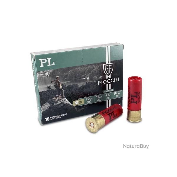 Cartouches Fiocchi P.L 28g BJ - Cal. 16 x10 boites
