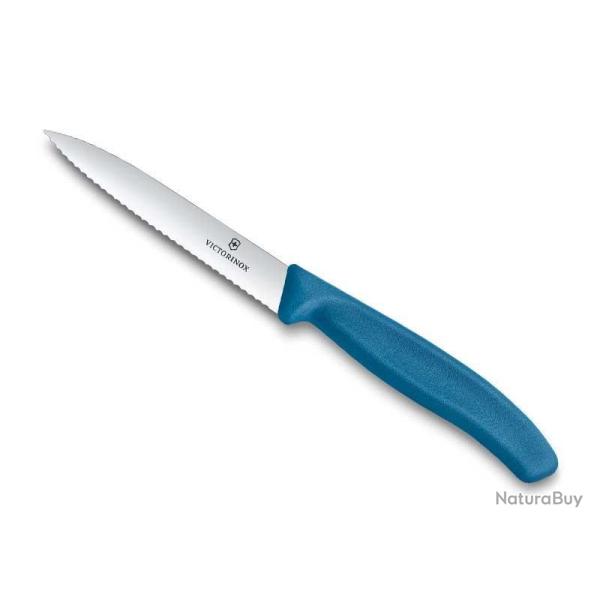 VICTORINOX OFFICE SWISSCLASSIC 10CM BLEU DENTS