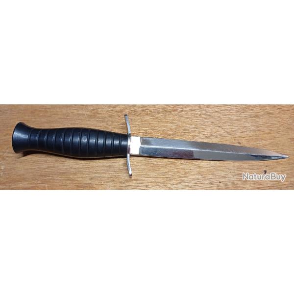 Poignard / dague de type parachutiste en bel tat sans fourreau