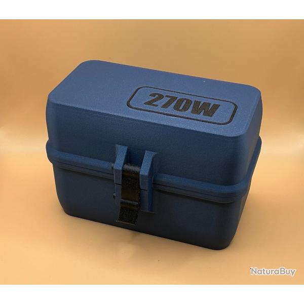 Bo�te de stockage / transport de munitions 270W bleue