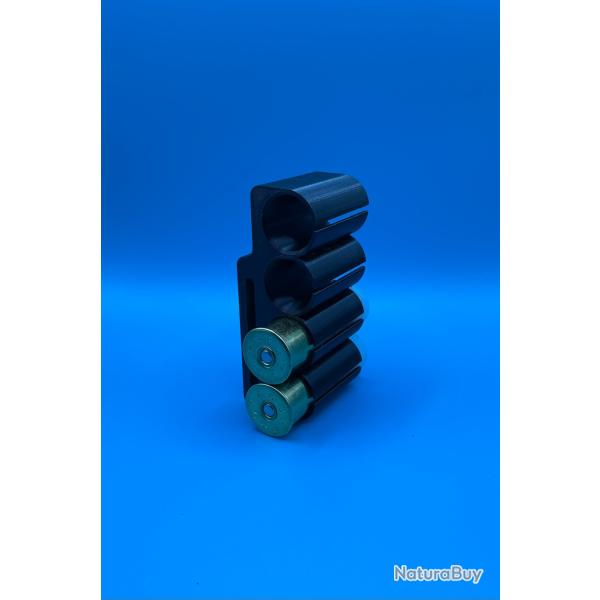 Porte-cartouches calibre 12 (clip ceinture / rapide d'accs)