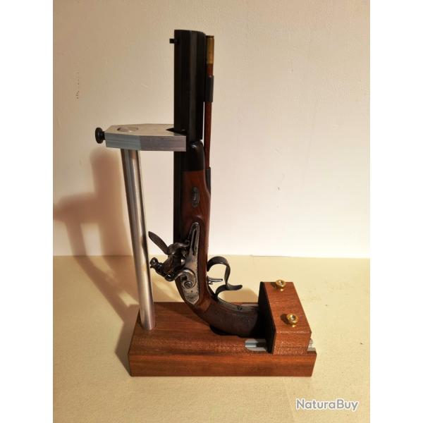 Support pistolet poudre noire