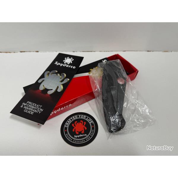 Spyderco Paramilitary 2 Black S45VN C81GPBK2