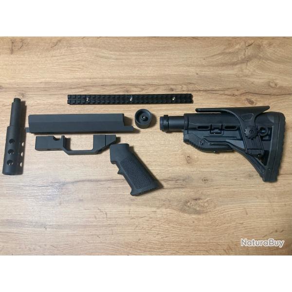 Kit de carrosserie tactique en aluminium pour Artemis T-Rex, sans impression 3D!