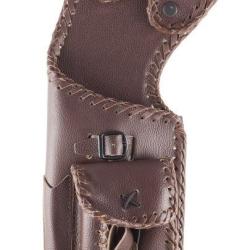 BUCK TRAIL - Carquois Tradi. AZTEC&nbsp;Cuir GAUCHER (LH) BROWN