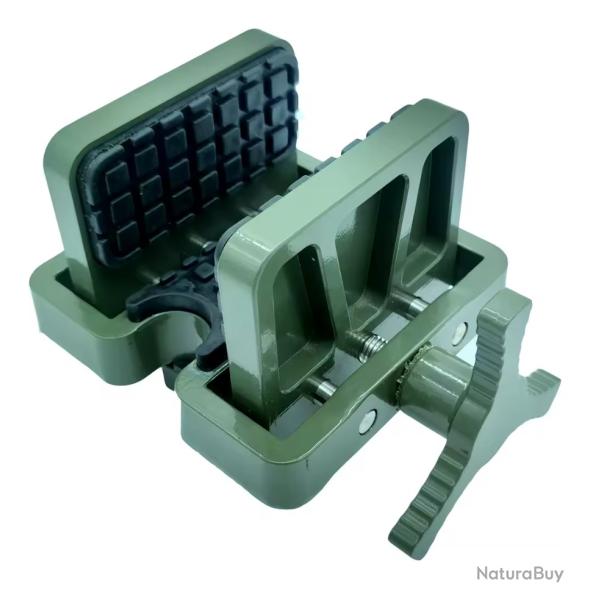 Adaptateur de montage pour trpied - Pince de serrage arme longue (Vert) (2)