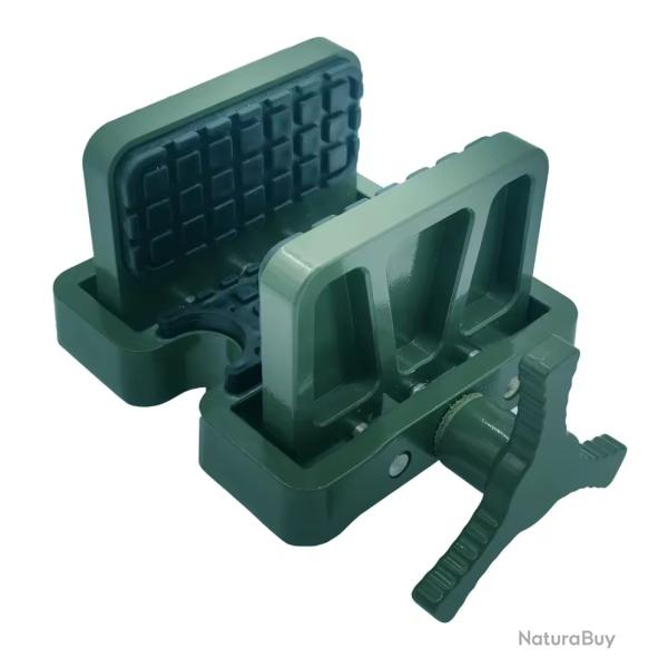 Adaptateur de montage pour trpied - Pince de serrage arme longue (Vert) (4)