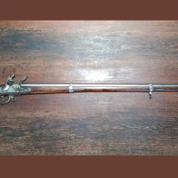 Fusil &agrave; silex de type 1777 corrig&eacute; AN 9 - infanterie 152 cm - Mutzig 1810 - cal 17.5mm - TBE