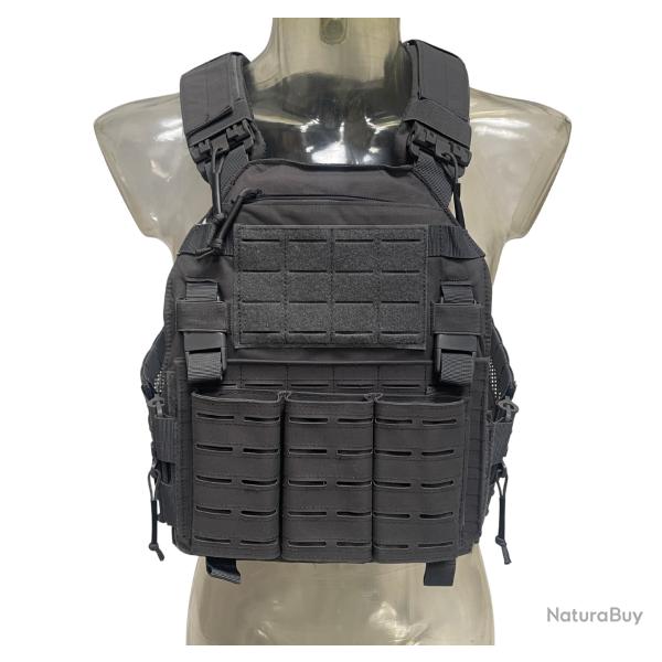 PORTE PLAQUE QR LASERCUT - GRIS