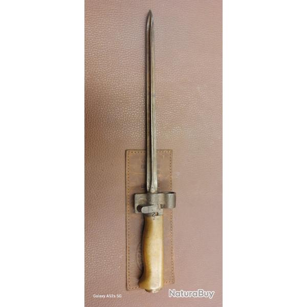 BA�ONNETTE MLE 1886 DU FUSIL LEBEL:80 EUROS