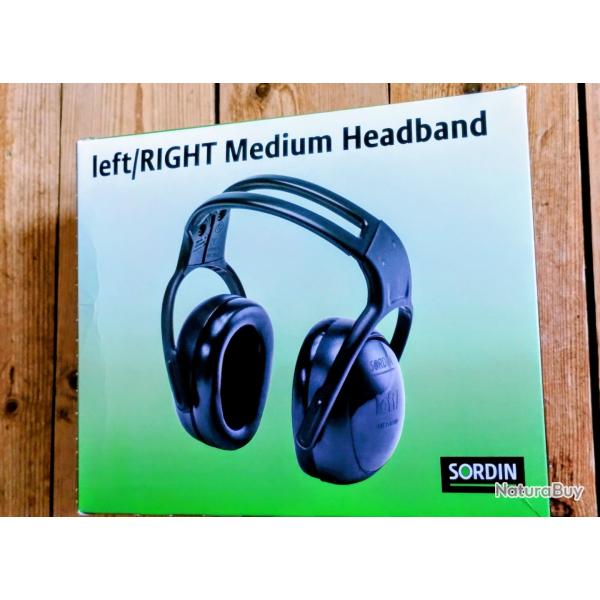 Casque SORDIN passif noir moyen