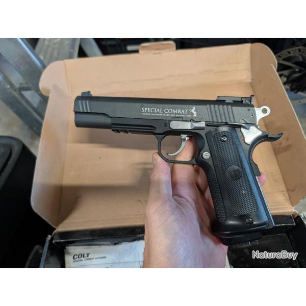 Colt Special Combat Extreme ? Umarex ? Rplique CO? 4,5 mm BB acier ? Trs bon tat