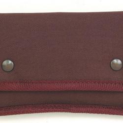 ETUI CARTOUCHIERE 10 BALLES CUIR VIEILLI