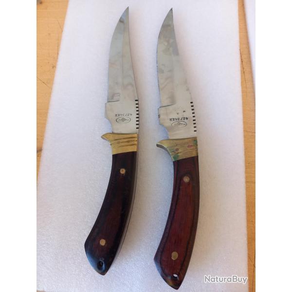 2 couteaux de chasse pradel 42734KR