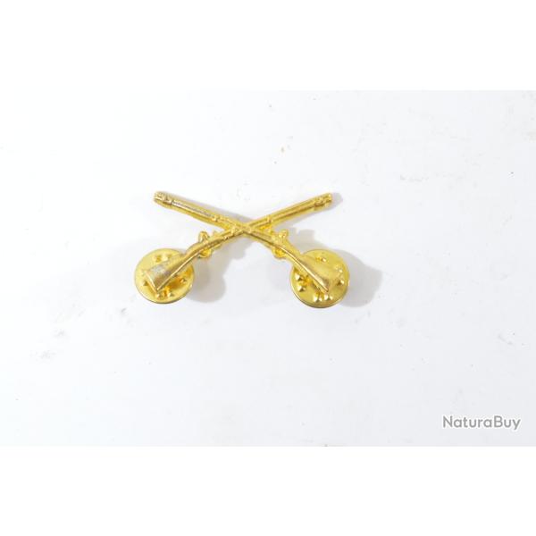 Insigne de col US fusils crois�s