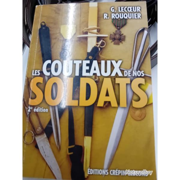 Livre  :LES couteaux de nos soldats2me dition