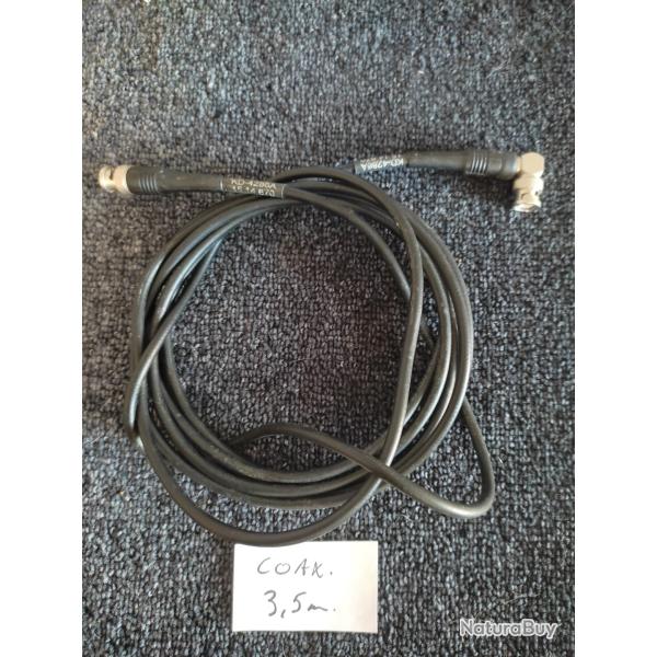 Cable coaxial radio vhicule lger