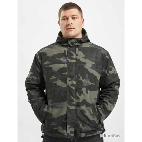 Veste coupe vent 3XL avec capuche doubl�e - Camouflage - Livraison gratuite