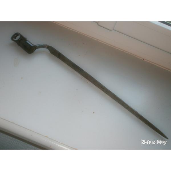 Ba�onnette � douille France type 1777 / AN IX Empire