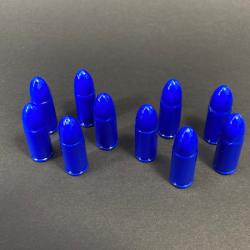 X10 cartouches inertes 9&times;19 mm Avec amortisseur