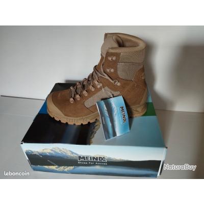 Chaussures Randonnée Meindl – Climat Chaud, Rangers Surplus, Beige, EU 42 (neuves)