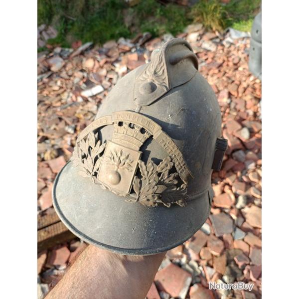 Casque pompier de Montereau
