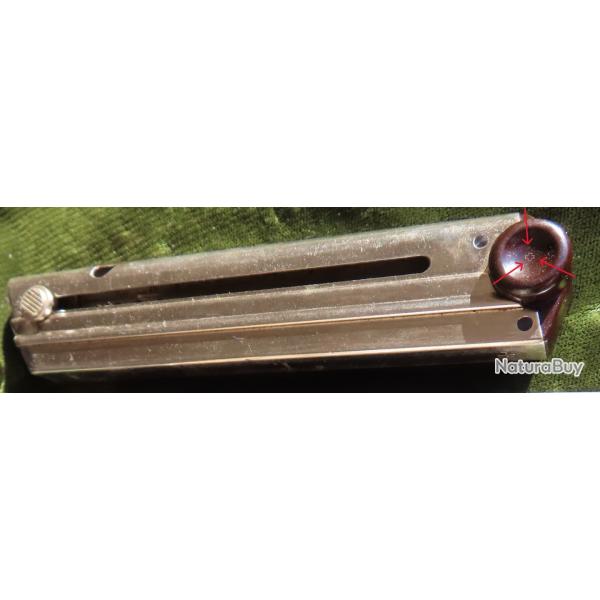 Chargeur pour pistolet type P 08 arm�e Suisse calibre 7,65 Parabellum