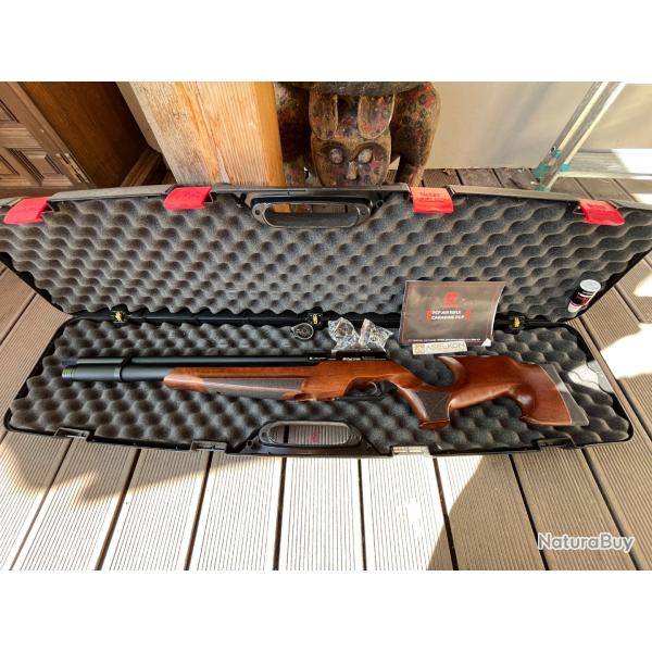 Carabine � air PCP Aselkon MX5 R�gulateur Jet Black Cal. 5.5 19J