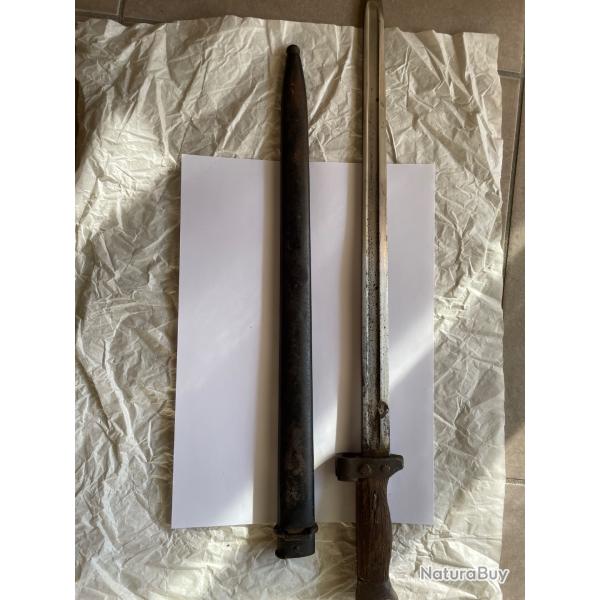 Ba�onnette fran�aise Berthier 1892