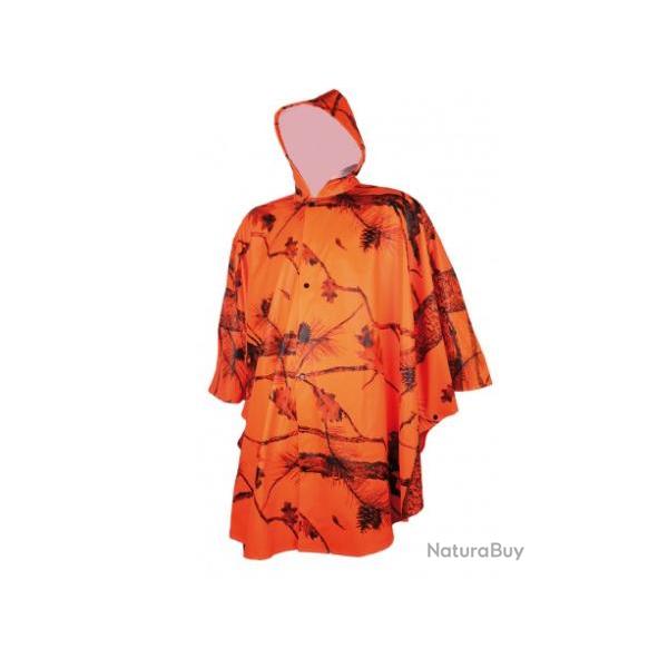 Poncho orange camo Treeland