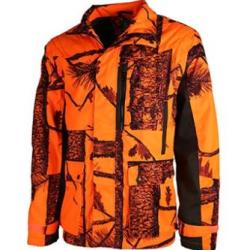 Veste chaude de chasse orange camo Treeland enfant