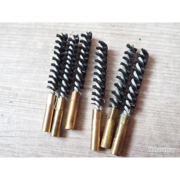 Brosse nylon, couvillon pour canon FASS 57, fusils RUBIN SCHMIDT en 7,5 mm ou calibres voisins