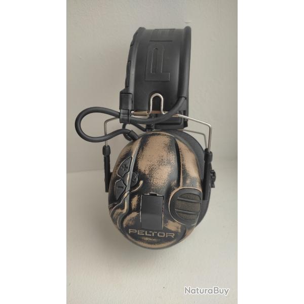 Coque de casque cerakote Peltor sporttac