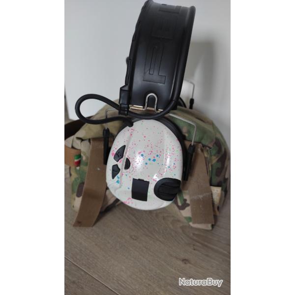 Coque de casque Peltor sporttac splash cerakote