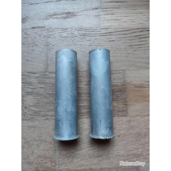 02 cartouches lance-fus�es allemandes ww2 - sternsignalpatrone rouge LP42 LP34