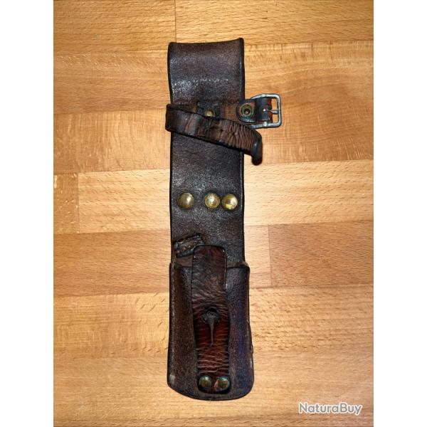 Porte fourreau / gousset sudois - Baonnette 1896 (n2)