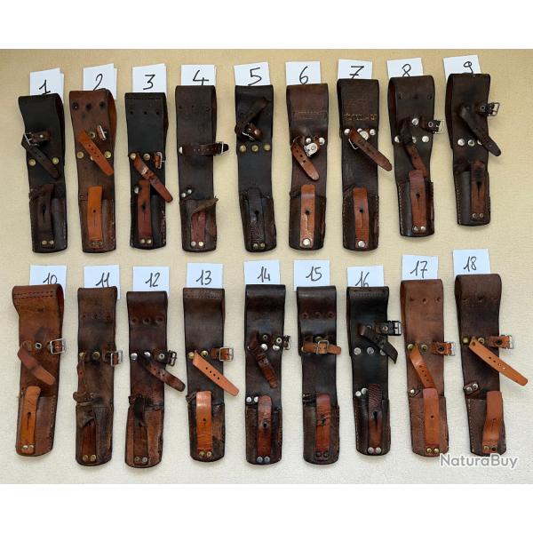 Porte fourreau / gousset sudois - Baonnette 1896. Achat unit ou multiples.