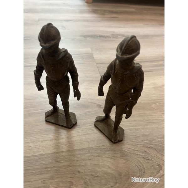 Deux soldats en m�tal/plomb